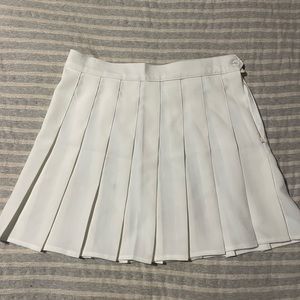 White Tennis Skirt